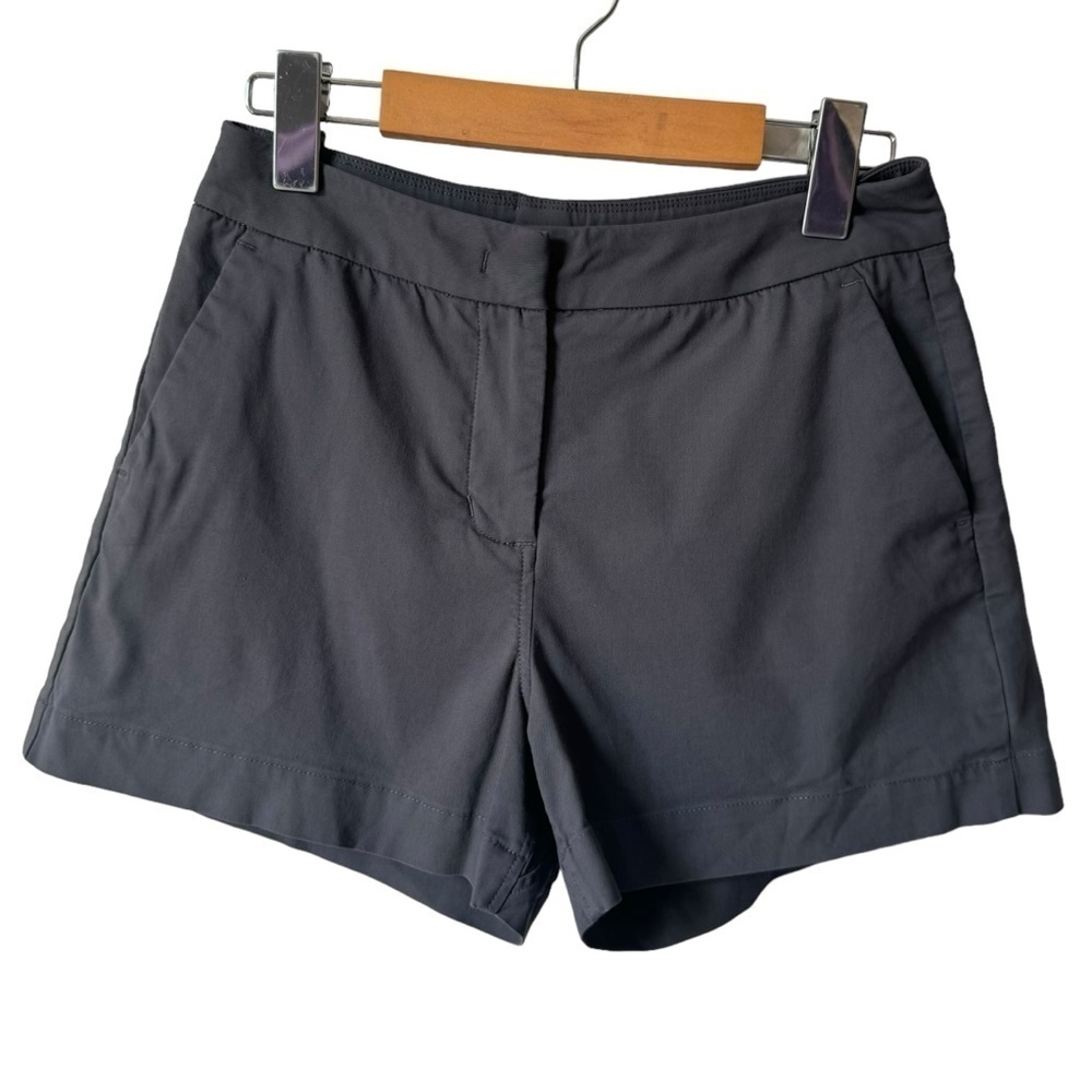 Kit & Ace Grey Multi Pocket Cotton 3" Shorts Stretch Women's Size 0